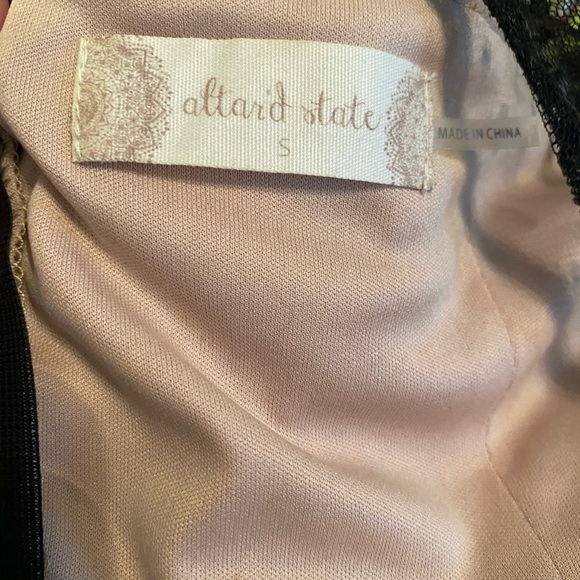 Altar’d State Black 3D Flower Dress - Picture 5 of 6